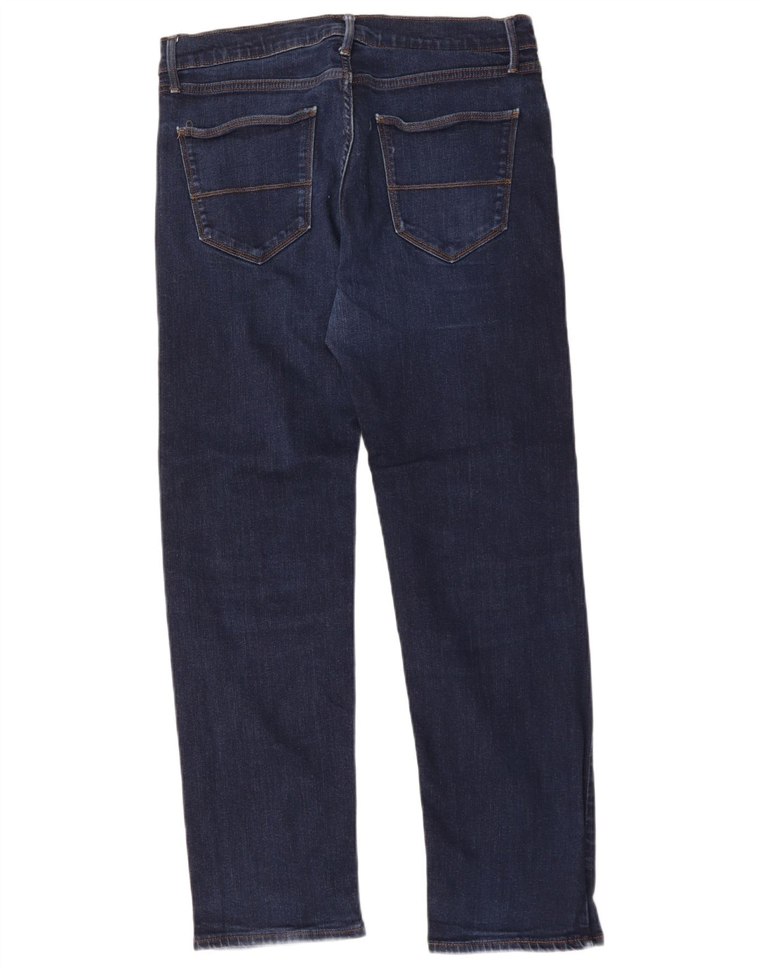 Ανδρικό τζιν ίσιο Marks & Spencer W34 L31 Navy Blue Cotton
