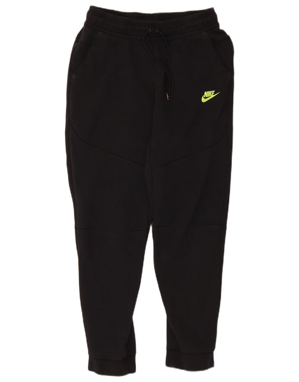 Nike Boys Standard Fit Tracksuit Trousers Joggers 13-14 Years XL Black