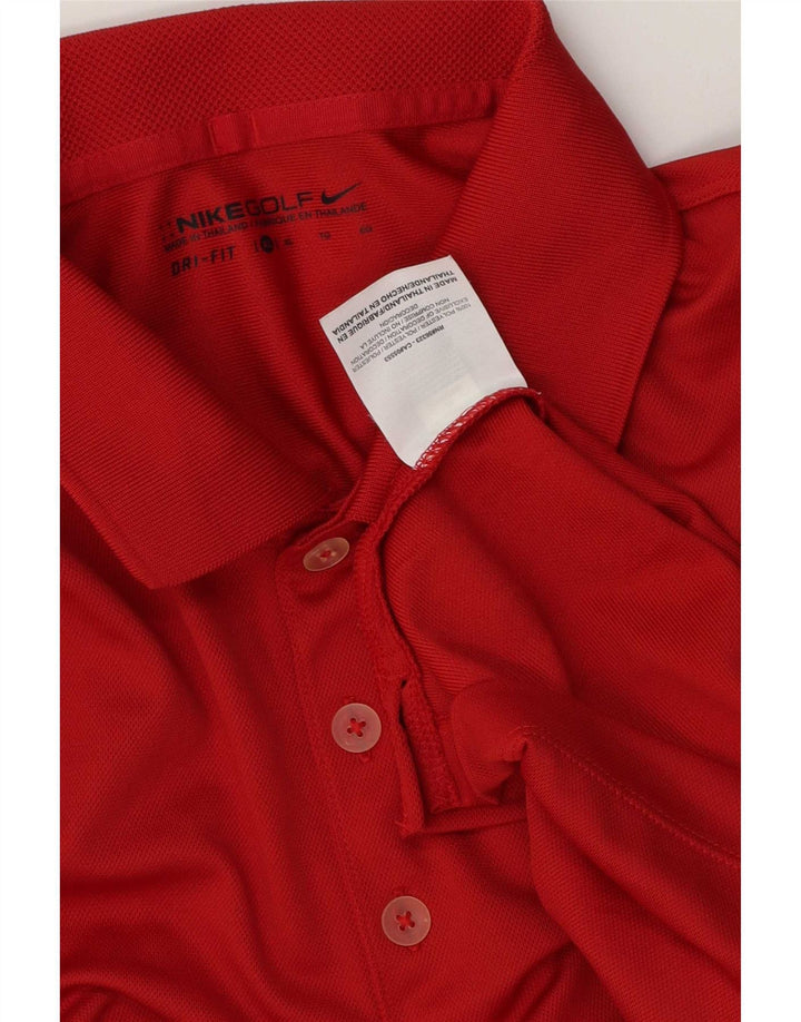 Ανδρικό μπλουζάκι Nike Dri Fit Polo XL Red Polyester