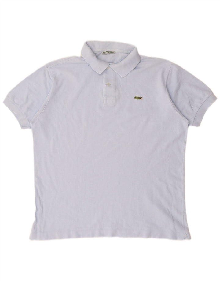 Ανδρικό πουκάμισο πόλο Lacoste, μέγεθος 6 XL, μπλε βαμβακερό