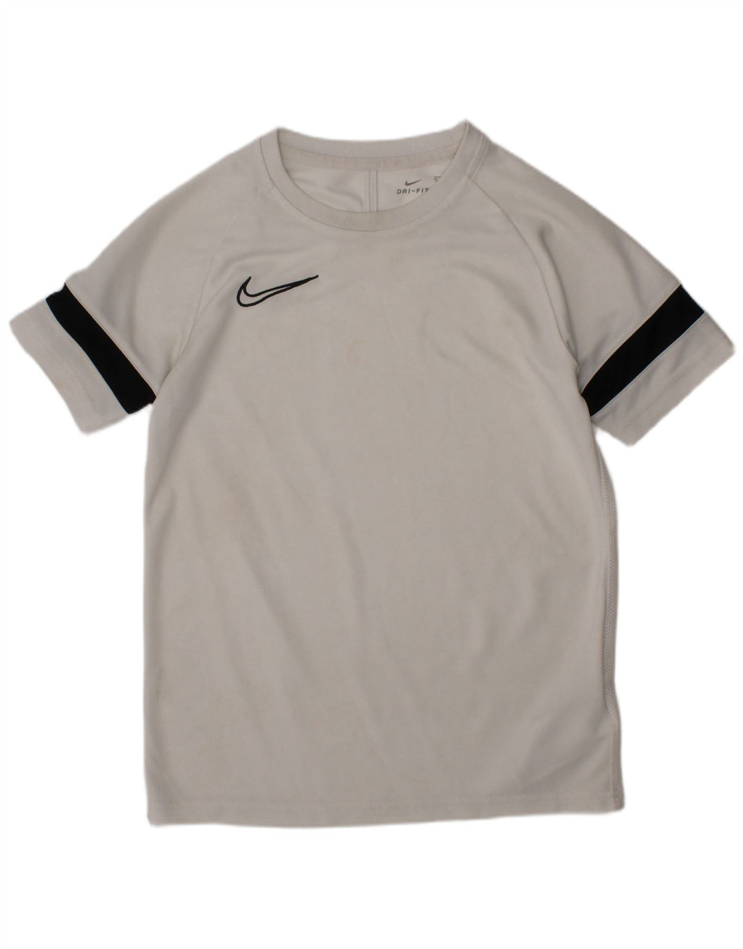 Μπλουζάκι Nike Boys Dri Fit Top 10-11 ετών Μεσαίο λευκό πολυεστέρα