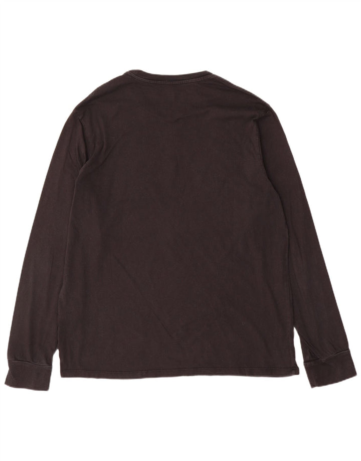 Ανδρικό Levi's Standard Fit Graphic Top Μακρυμάνικο μεγάλο μαύρο βαμβακερό