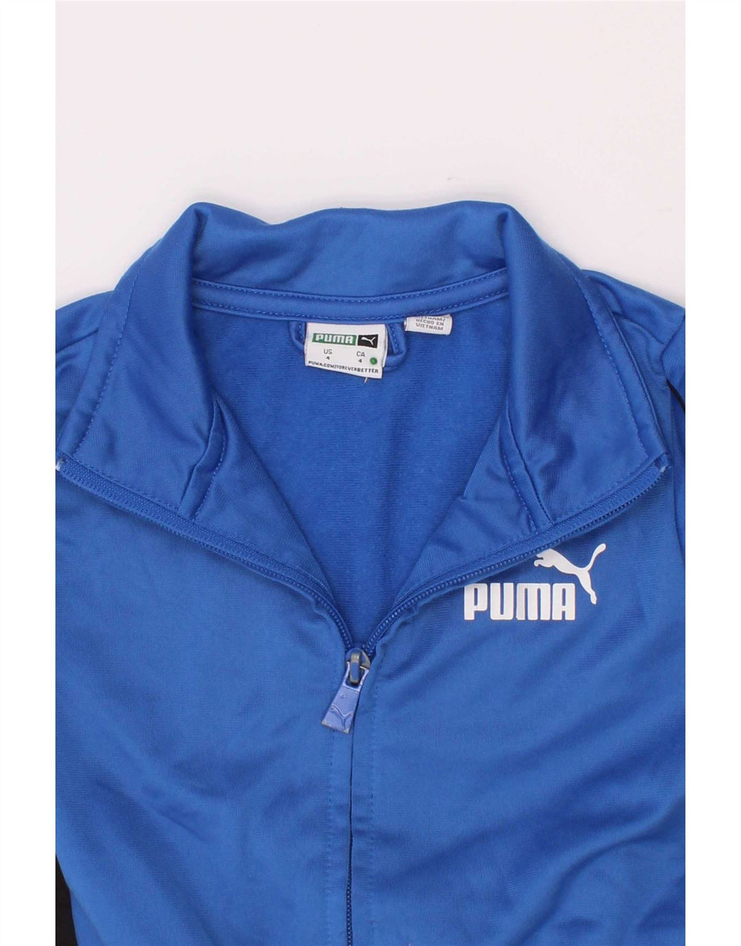 Μπουφάν Puma Boys αθλητική φόρμα 3-4 ετών μπλε πολυεστέρας
