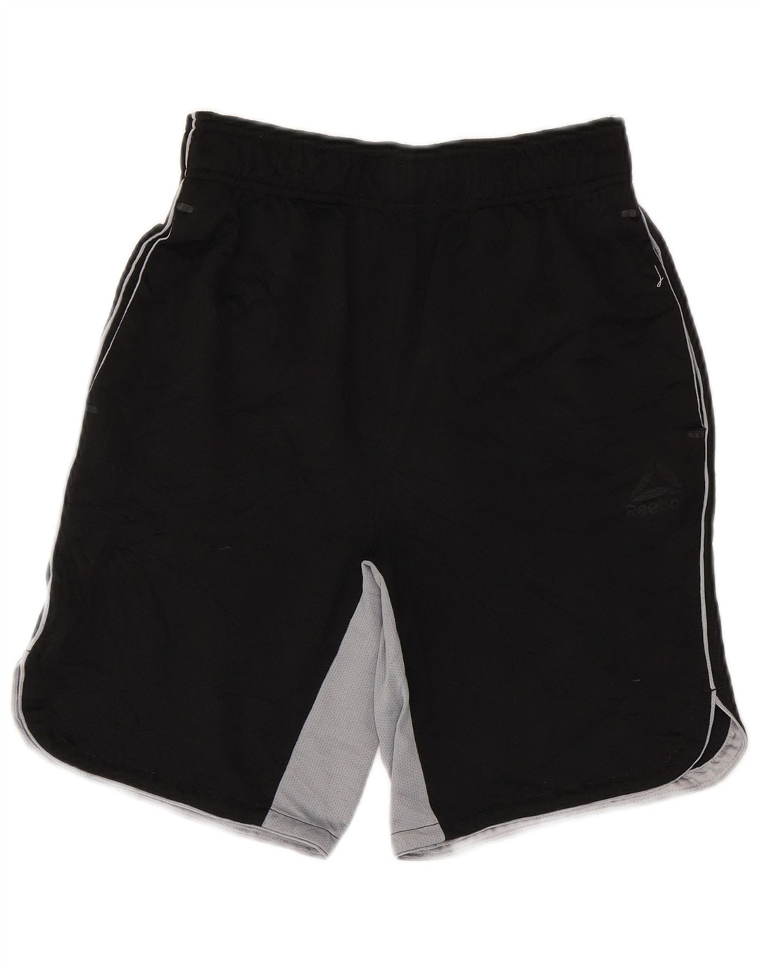 Ανδρικό αθλητικό σορτς Reebok Small Black Colourblock Πολυεστέρας