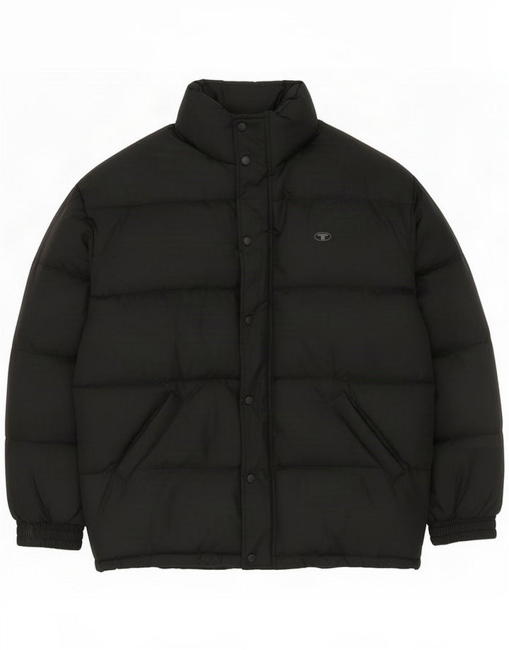 Tom Tailor Ανδρικό μπουφάν με επένδυση UK 40 Large Black