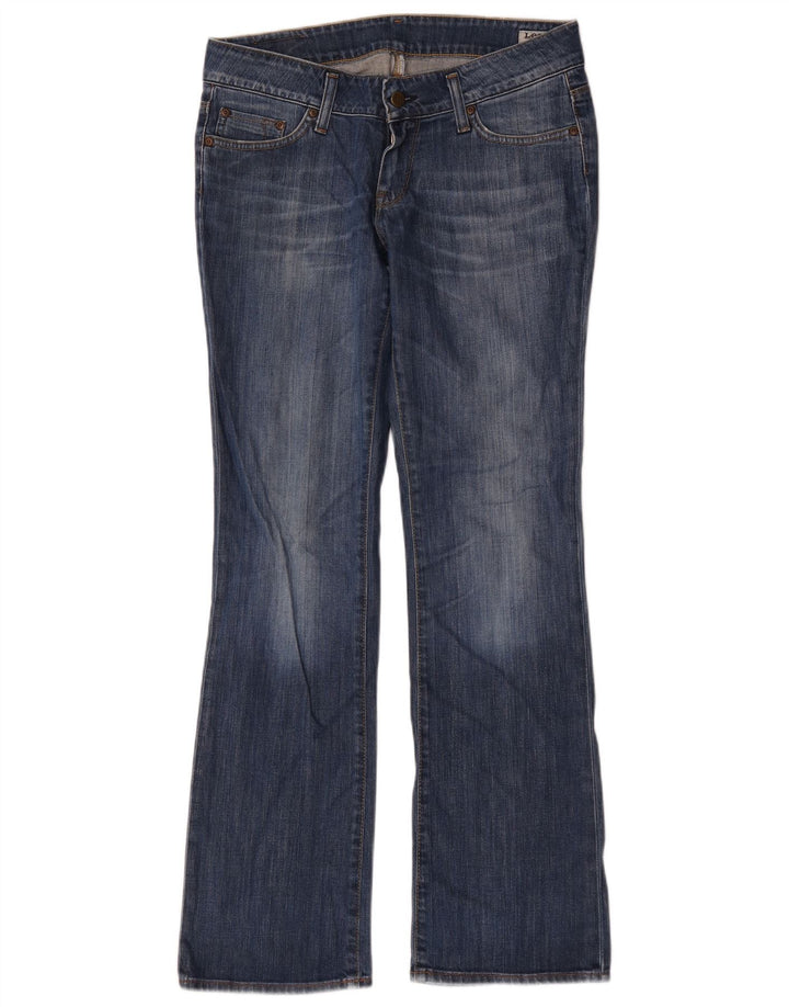 Lee Womens Coral Bootcut Jeans W30 L33 Μπλε βαμβακερό
