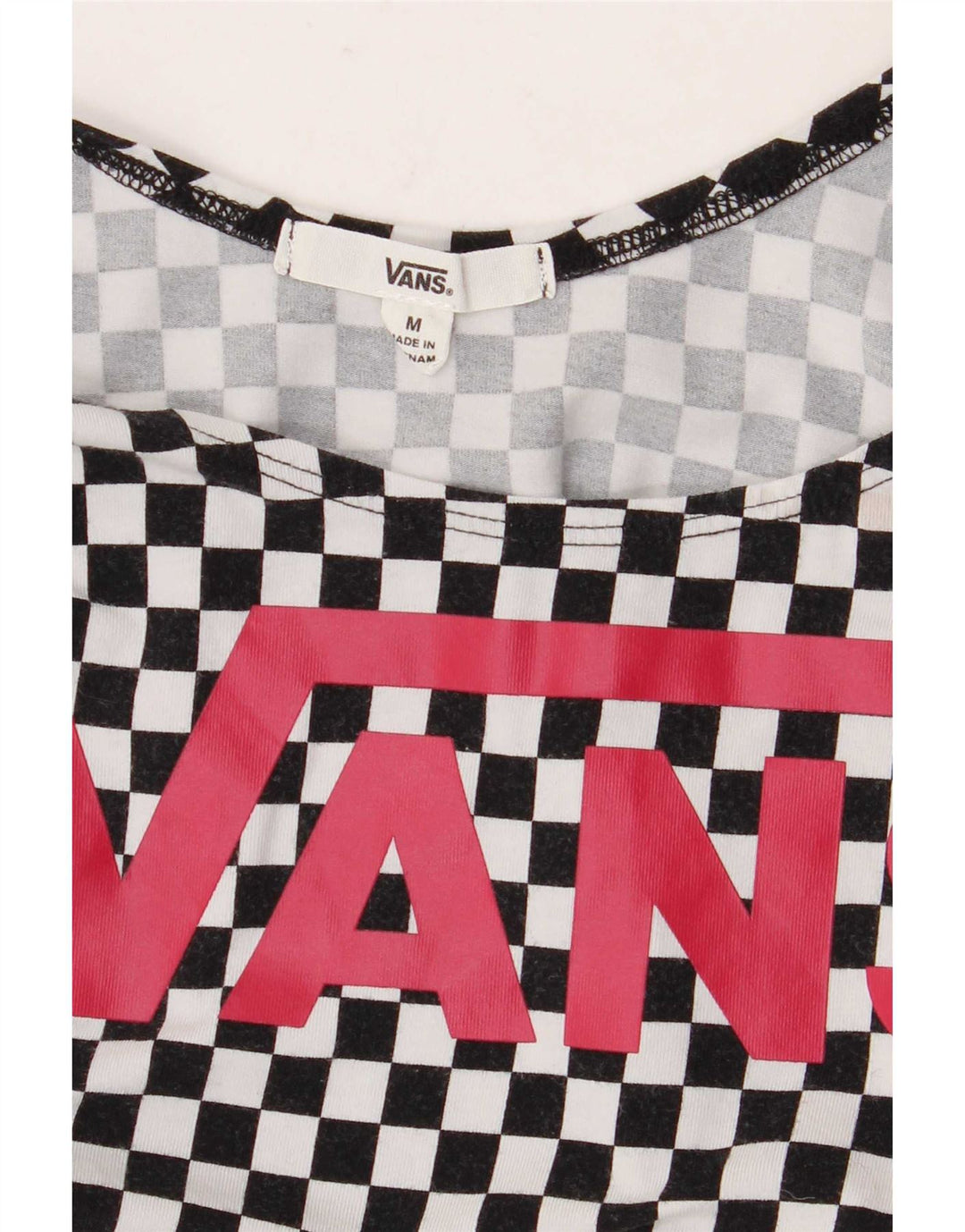 Vans Γυναικείο Ολόσωμο Γραφικό UK 12 Medium Black Geometric