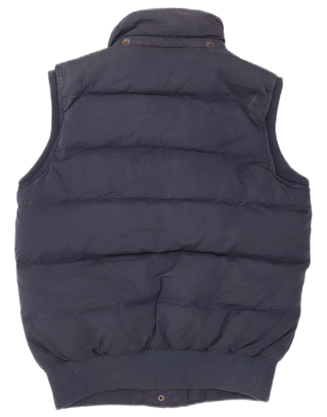 Fat Face Γυναικείο Sherpa padded Gilet UK 12 Medium Navy Blue Polyester