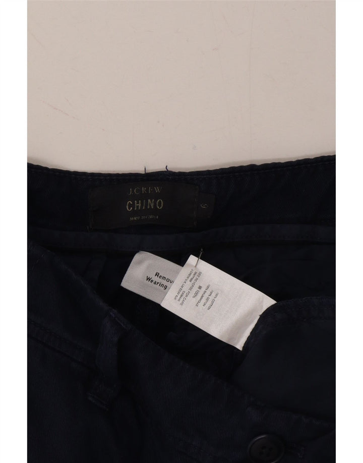 J. CREW Womens Chino Shorts US 6 Medium W32  Navy Blue Cotton Vintage J. Crew and Second-Hand J. Crew from Messina Hembry 