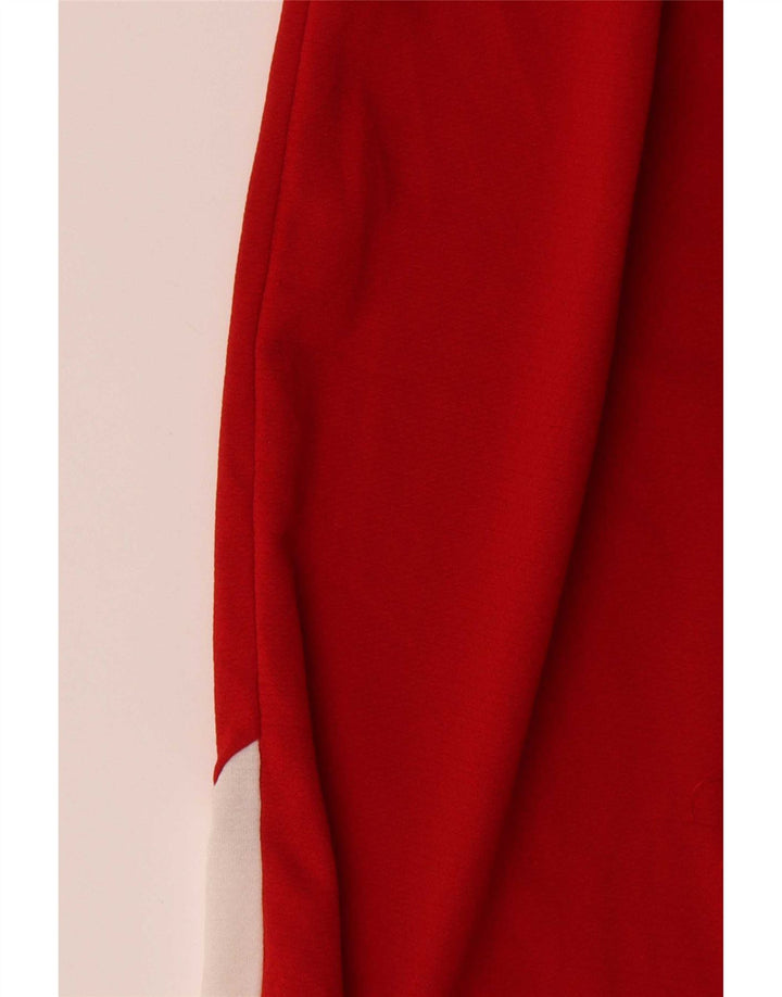 Ανδρικό αθλητικό σορτς Adidas Climalite 2XL Red Colourblock Πολυεστέρας