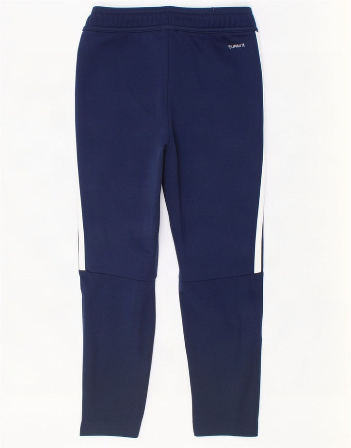 Παντελόνι αθλητικής φόρμας Adidas Boys Climalite 5-6 ετών Navy Blue Polyester
