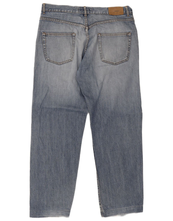 Zara Ανδρικό τζιν ίσιο EU 46 XL W36 L29 Μπλε βαμβακερό