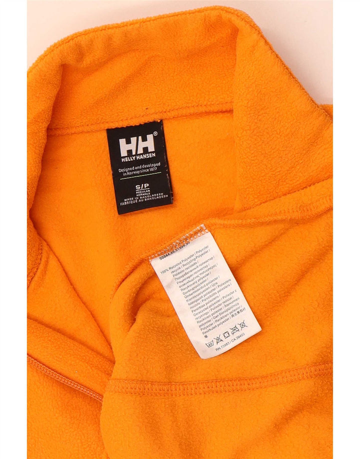 Helly Hansen Ανδρικό φερμουάρ Fleece Jumper Μικρός πορτοκαλί πολυεστέρας