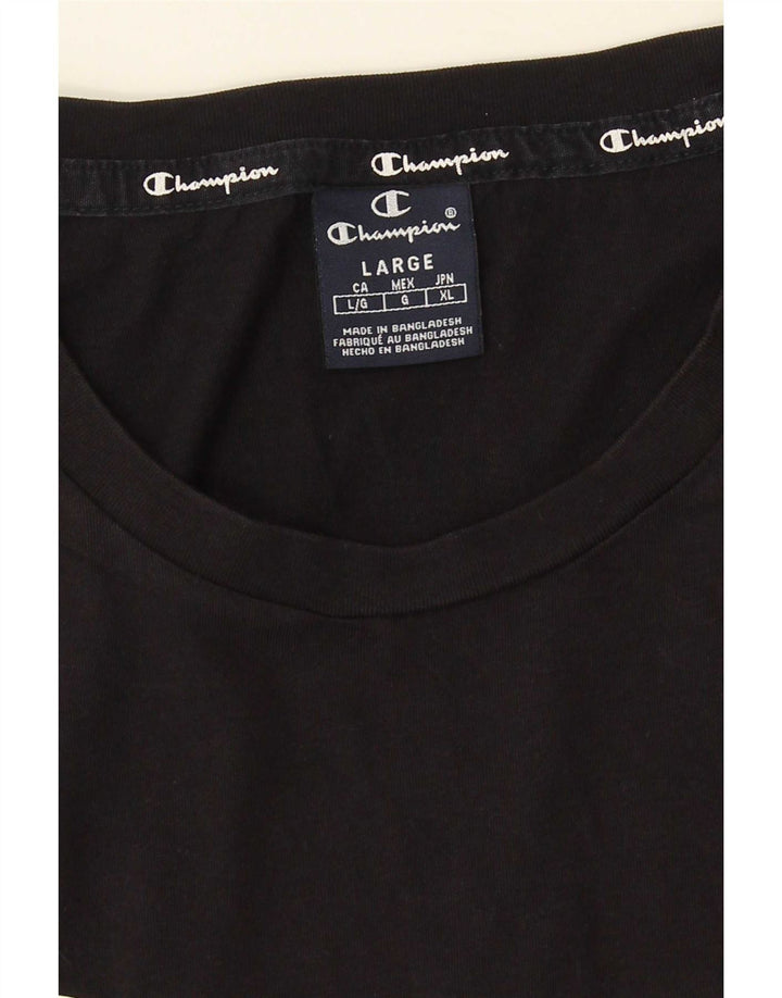 Ανδρικό γραφικό γιλέκο Champion Top Large Black