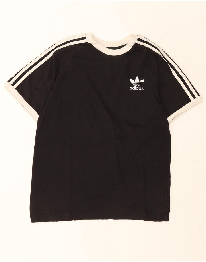 Ανδρικό T-Shirt Adidas Top Μικρό μαύρο βαμβακερό