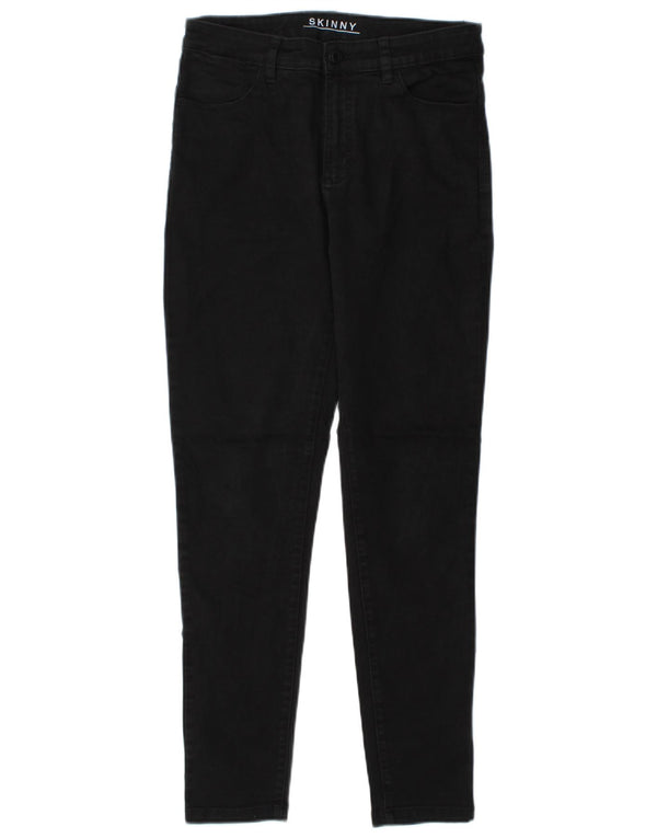 Ανδρικά Skinny Casual Παντελόνια Marks & Spencer UK 10 Small W27 L29 Black