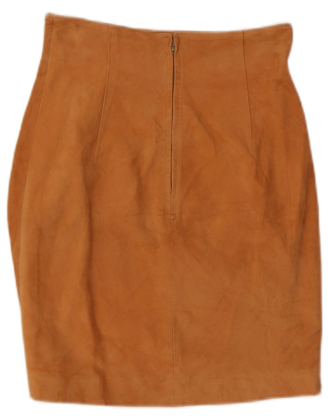 Begedor Γυναικεία Suede Φούστα IT 40 Small W26 Καφέ Δερμάτινη