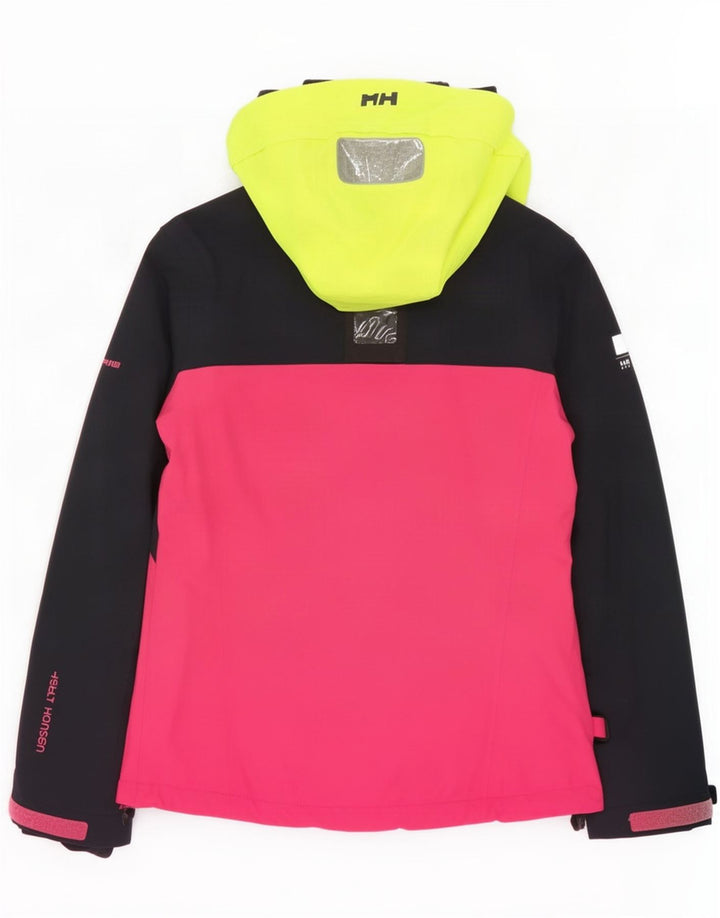 Helly Hansen γυναικείο μπουφάν σκι με κουκούλα UK 10 Small Navy Blue Colourblock