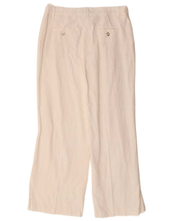 Marks & Spencer Γυναικείο Παντελόνι Chino UK 10 Small W30 L28 Off White