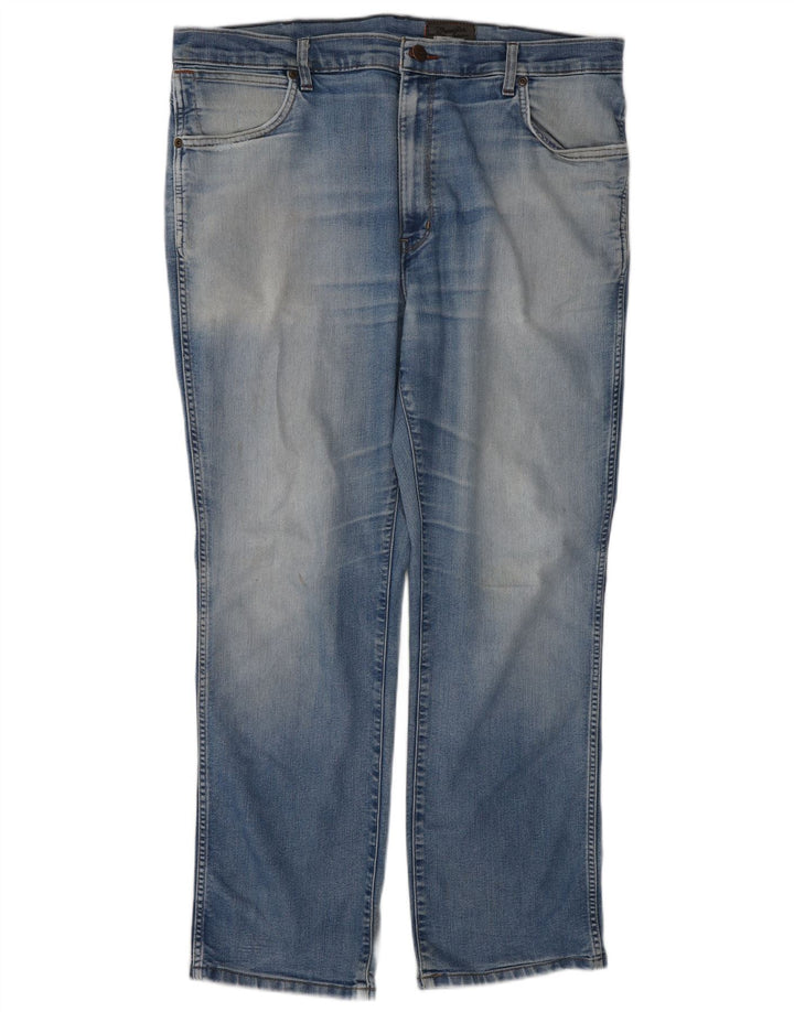 Ανδρικό τζιν ίσιο Wrangler Texas Stretch W40 L30 Μπλε βαμβακερό
