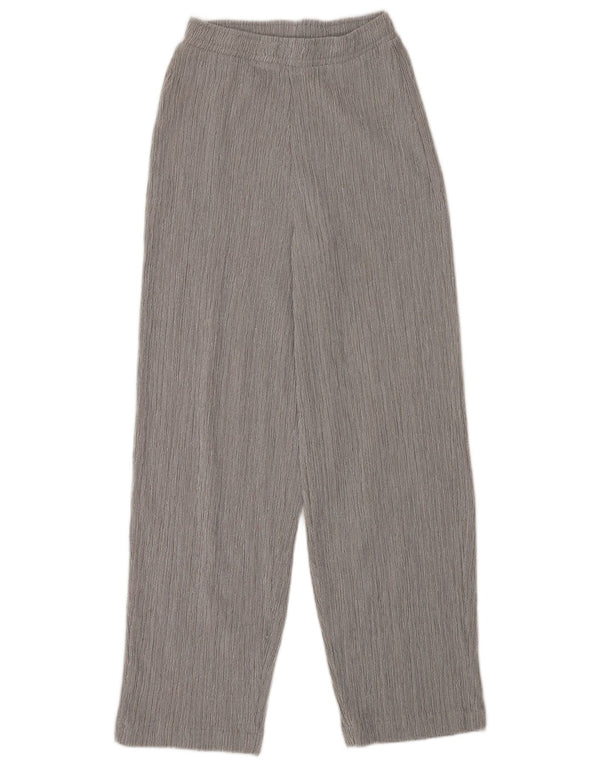 Zara Γυναικείο Παντελόνι Casual Loose Fit Small W26 L29 Grey Polyester