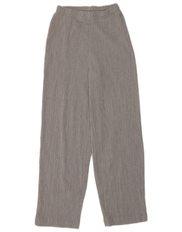 Zara Γυναικείο Παντελόνι Casual Loose Fit Small W26 L29 Grey Polyester