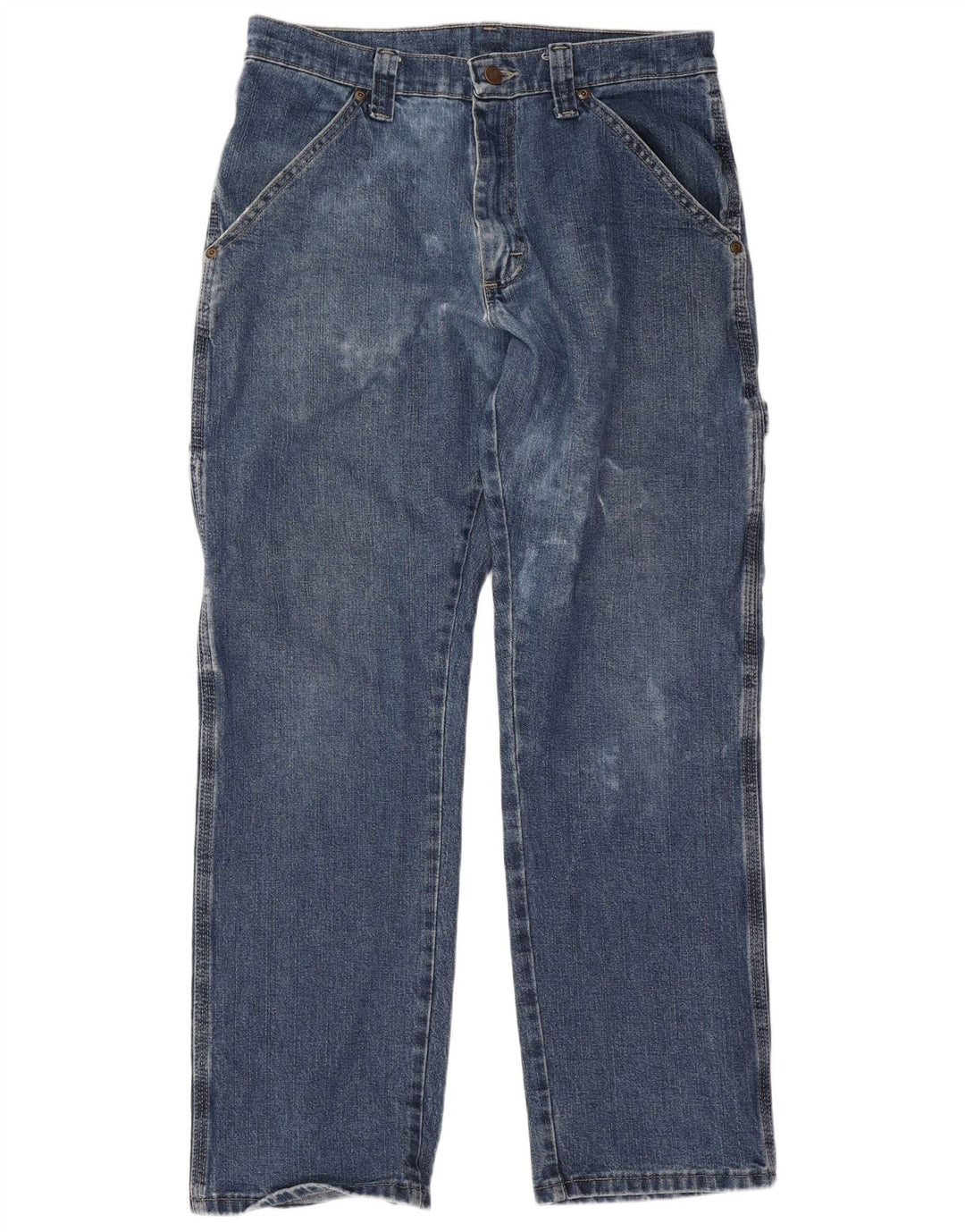 Ανδρικό τζιν Wrangler Cargo Straight W30 L30 Μπλε βαμβακερό