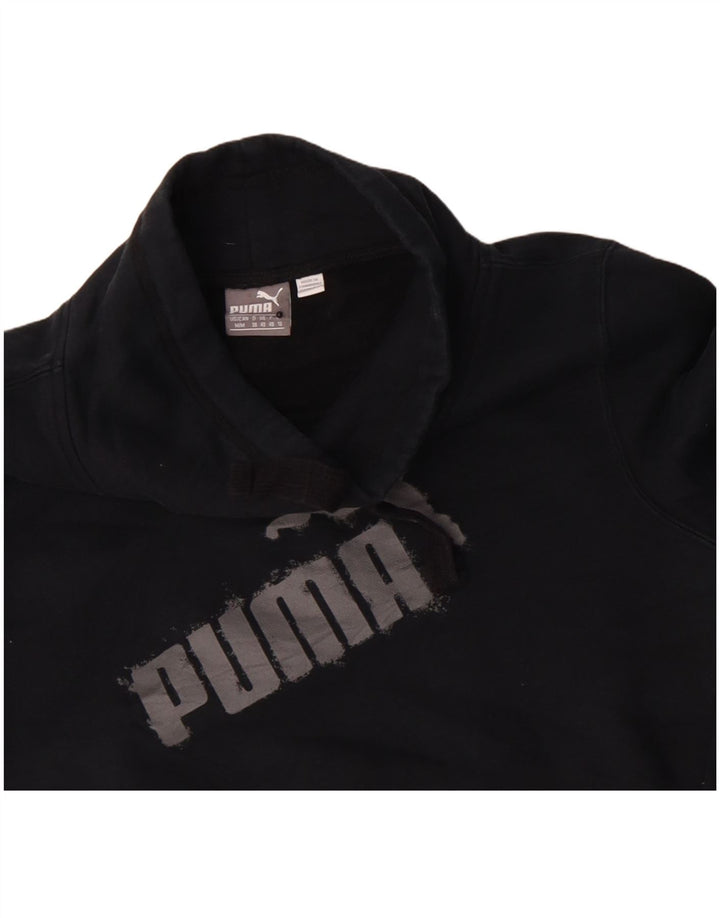 Γυναικεία γραφική φούτερ Puma Jumper UK 12 Medium Black