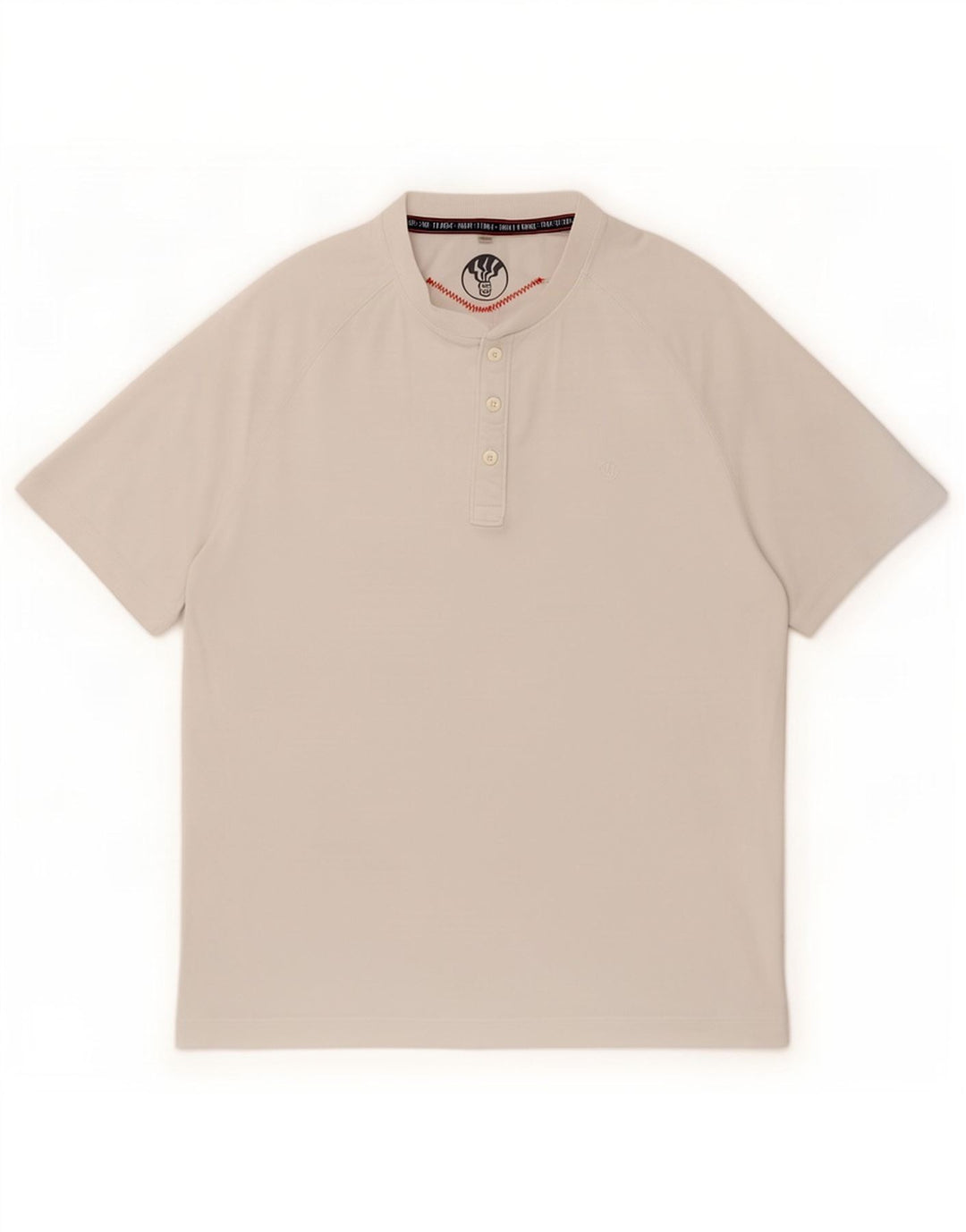 Ανδρικό T-Shirt Fat Face Top από μεσαίο λευκό βαμβακερό