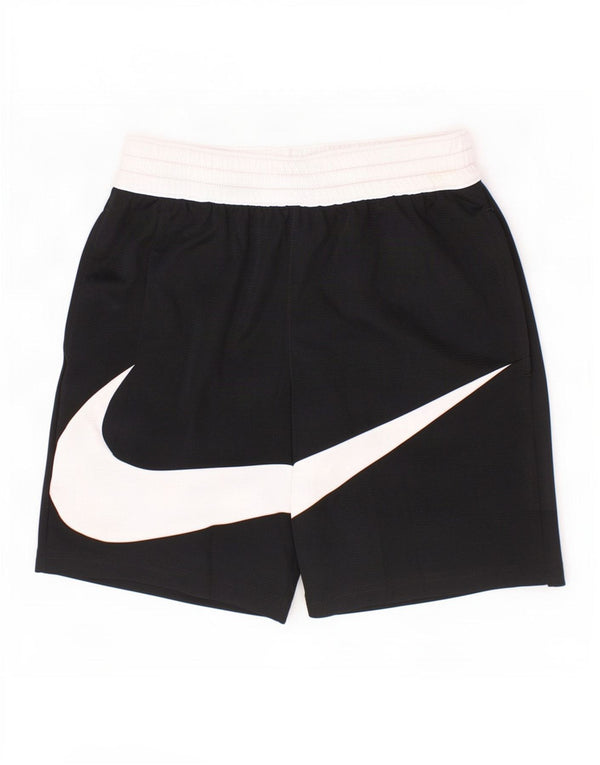 Γραφικό αθλητικό σορτς Nike Boys Dri Fit 10-11 ετών, μεσαίο μαύρο χρώμα