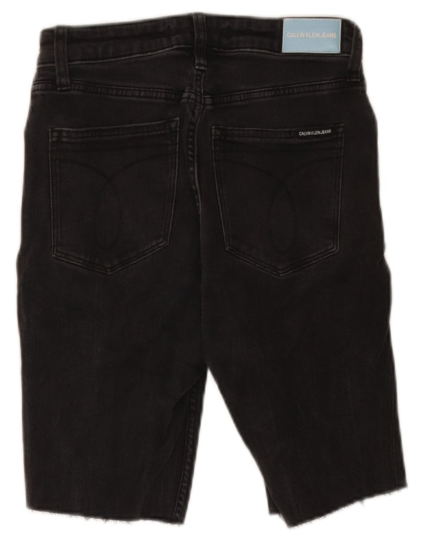 Ανδρικό τζιν σορτς Calvin Klein W27 XS μαύρο βαμβακερό