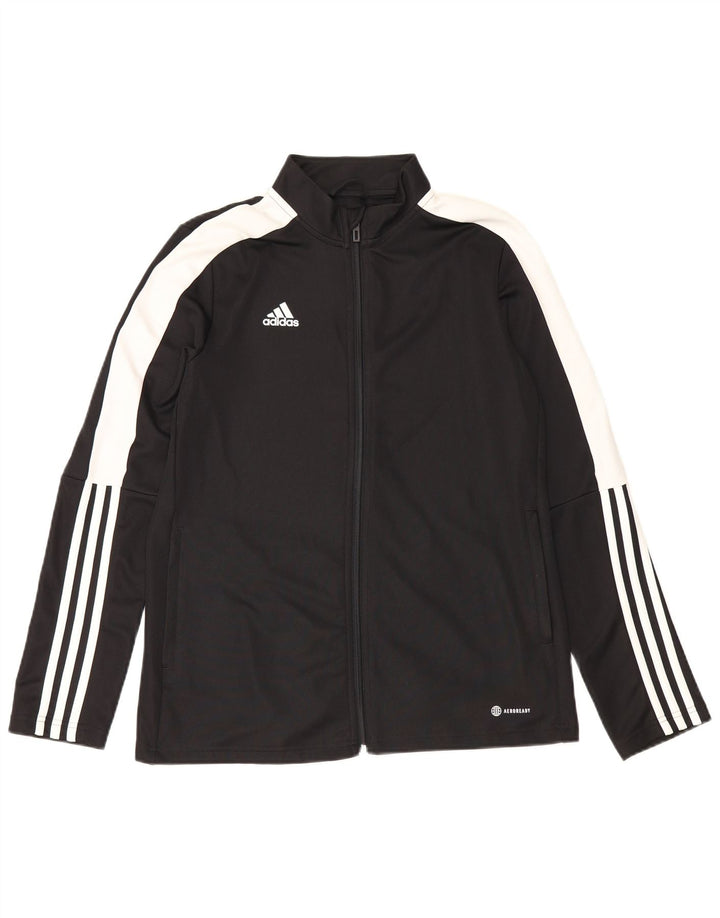 Adidas Γυναικεία φόρμα Aeroready Top Jacket UK 16/18 Large Black Polyester