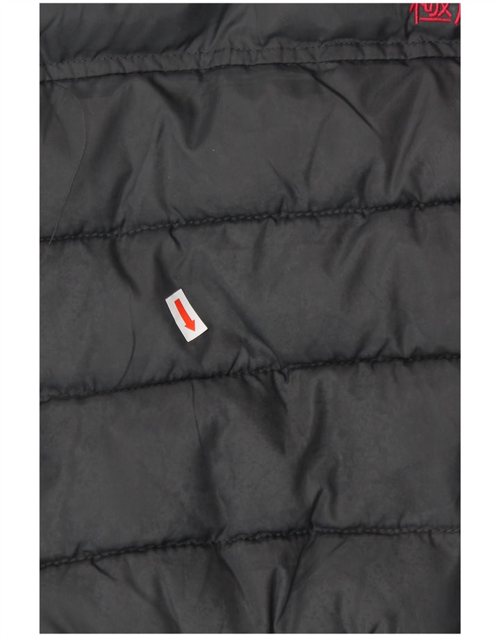 SUPERDRY Γυναικεία κουκούλα με επένδυση Gilet UK 14 Medium Grey Polyester