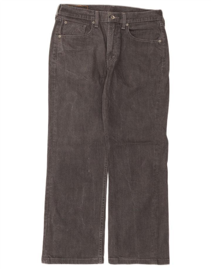 Levi's Mens 506 Straight Jeans W32 L28 Γκρι βαμβακερό