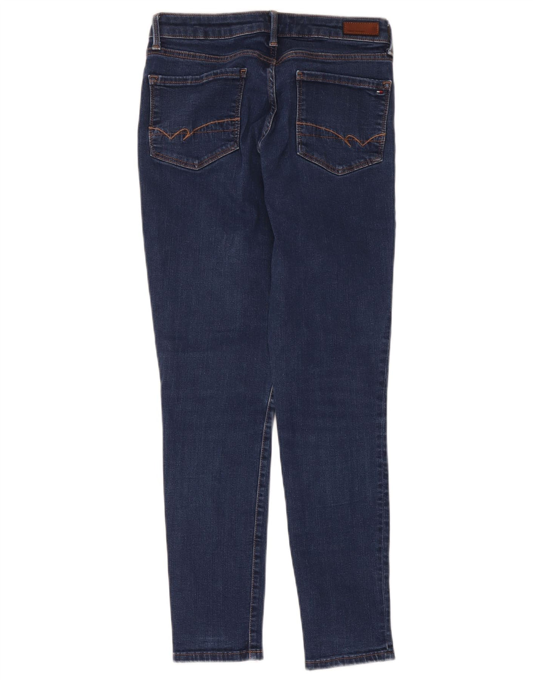 Tommy Hilfiger Γυναικεία Skinny Jeans W28 L30 Navy Blue Polyester