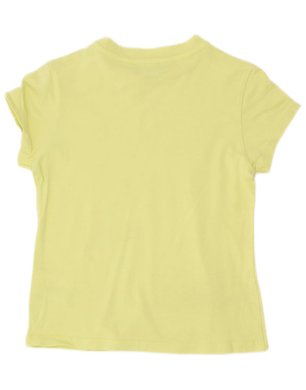 Dkny Boys Graphic T-Shirt Top 7-8 ετών κίτρινο βαμβακερό
