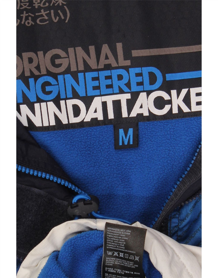 Superdry Ανδρικό Μπουφάν Windtrekker Windbreaker UK 38 Medium Navy Blue