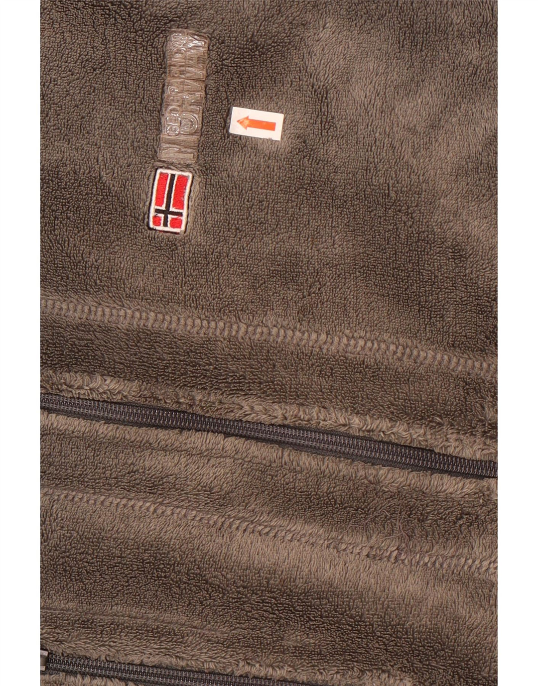 Ανδρικό μπουφάν Norway Fleece UK 38 Medium Grey Colorblock Πολυεστέρας Sports