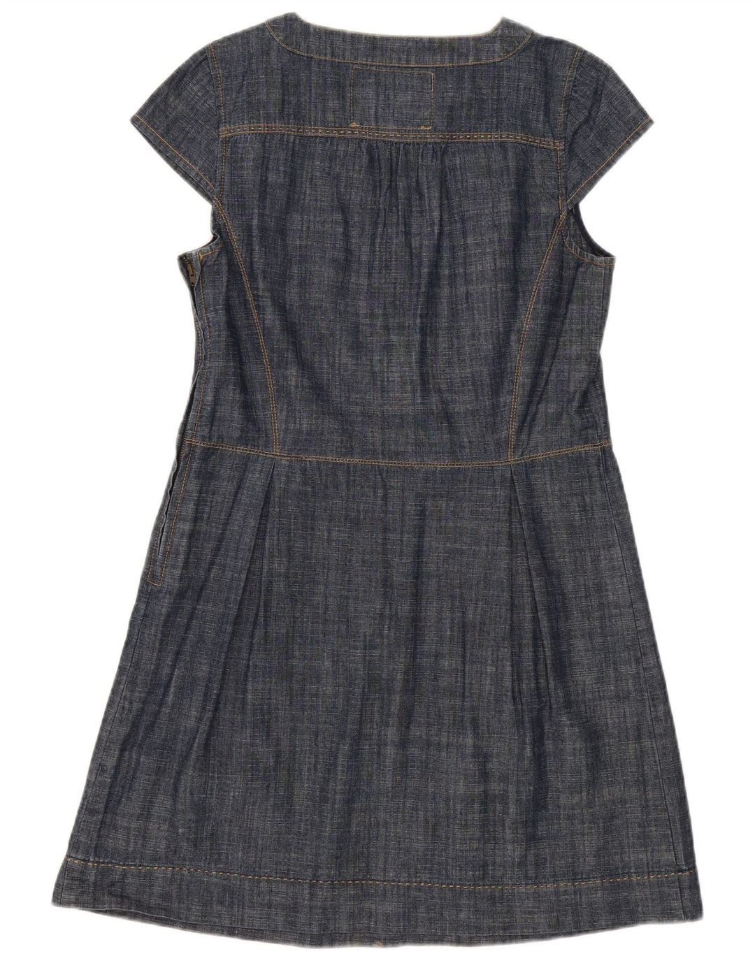 Επόμενο Γυναικείο φόρεμα A-Line UK 14 Medium Navy Blue Cotton