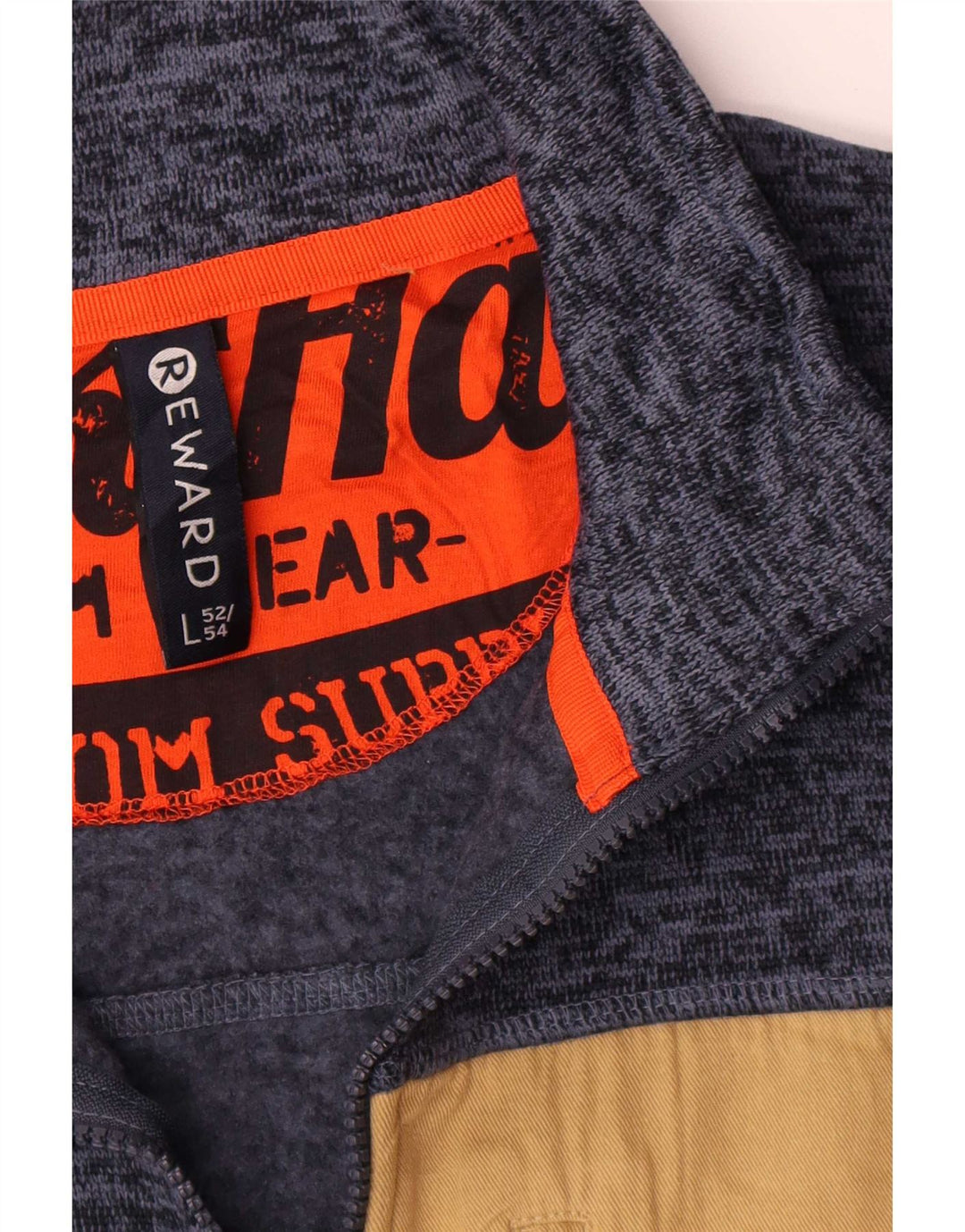 Ανδρική φόρμα Reward Top Jacket IT 52/54 Large Navy Blue Flecked Polyester