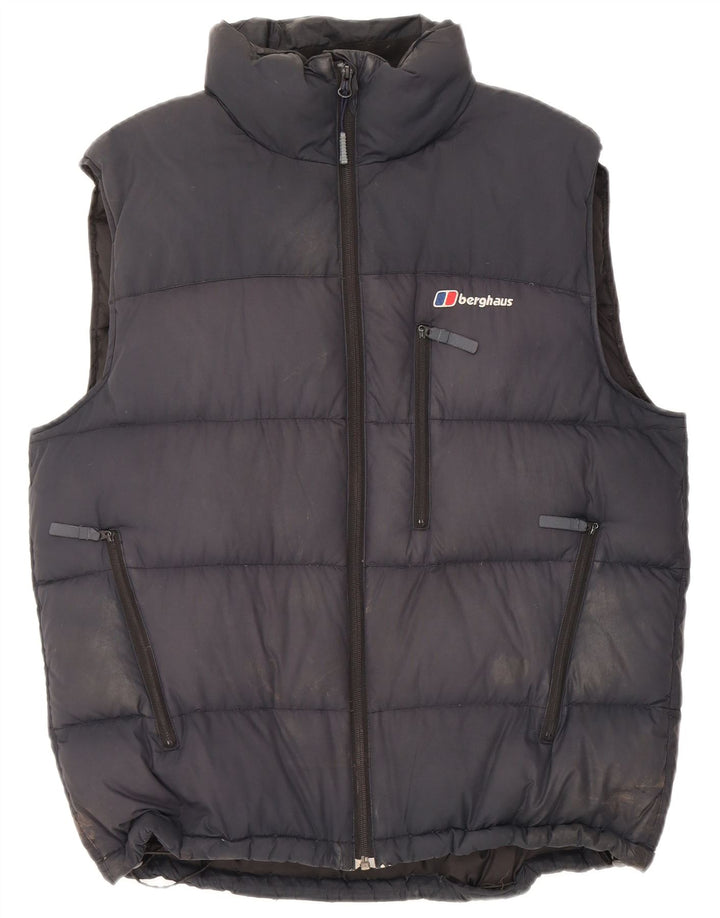 Berghaus Mens Padded Gilet UK 38 Medium Black Polyester