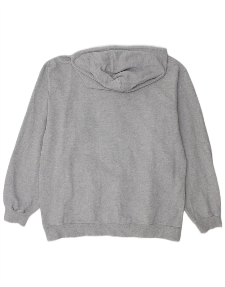 Ανδρικό πουλόβερ με κουκούλα με φερμουάρ ASICS Μικρό Γκρι