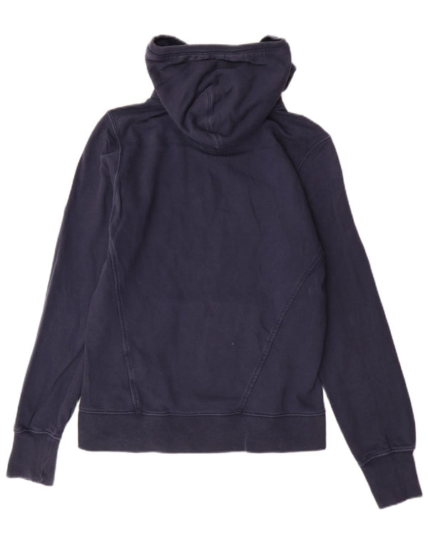 CHAMPION Womens Heritage Classics Hoodie Jumper UK 12 Medium Navy Blue