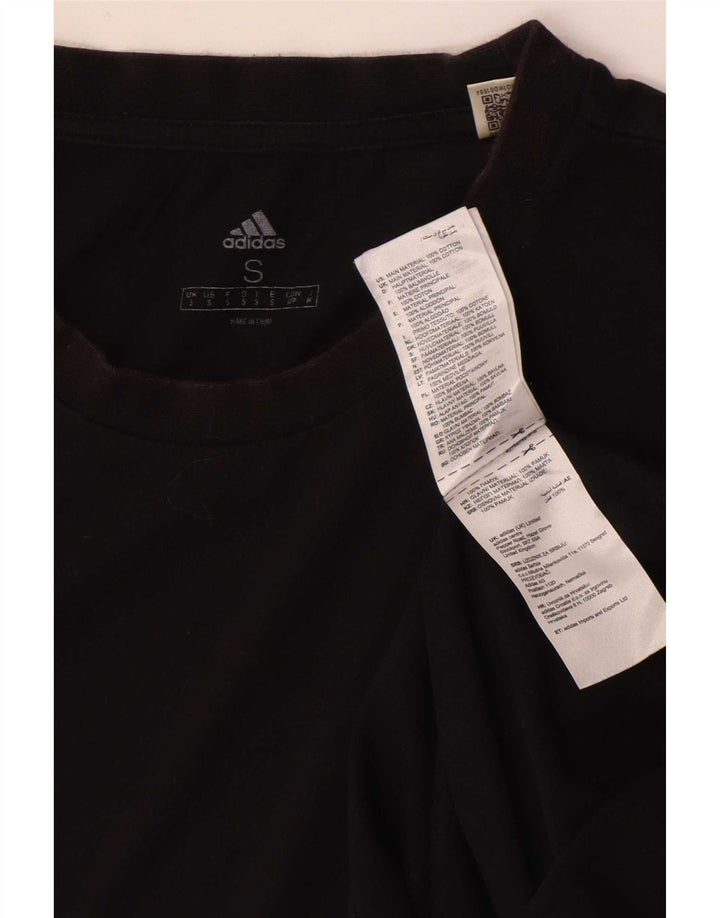 Ανδρικό T-Shirt Adidas Top Μικρό μαύρο βαμβακερό