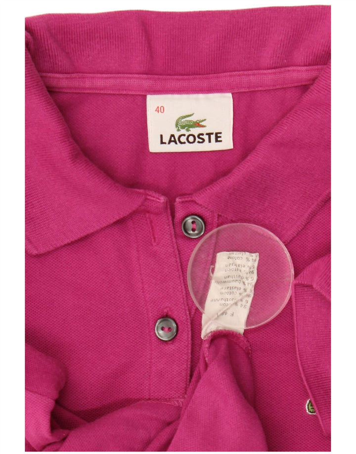 Γυναικείο πουκάμισο Polo Lacoste Μέγεθος 40 Μεσαίο Ροζ Βαμβακερό
