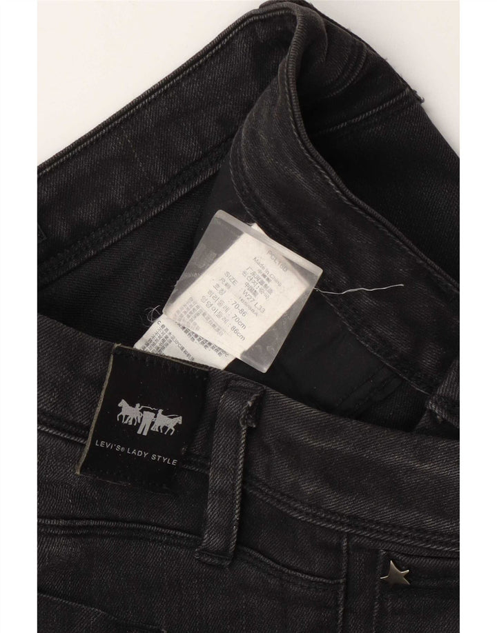 Γυναικείο Levi's Low Waist Slim Jeans W27 L27 Γκρι βαμβακερό
