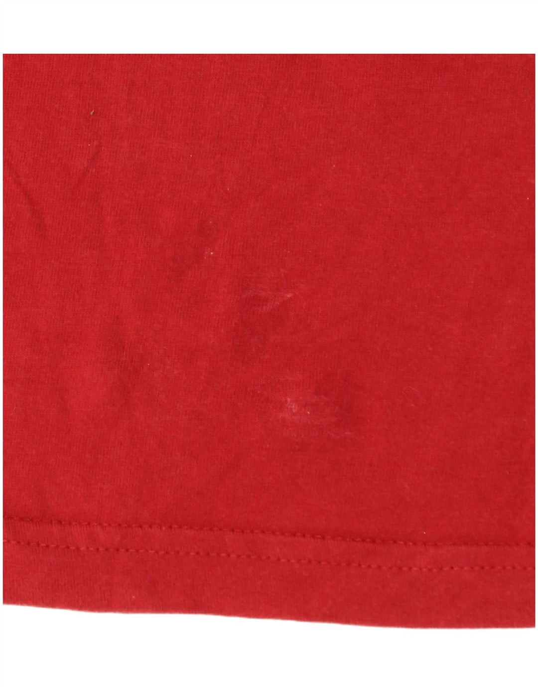 REEBOK Ανδρικό γραφικό T-Shirt Top Μικρό κόκκινο βαμβακερό