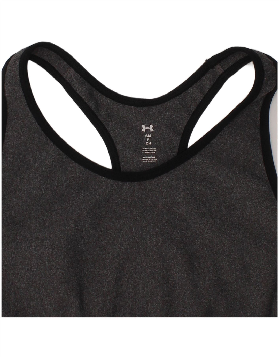Γυναικεία γραφικά συμπίεσης Under Armour Top Small Grey Flecked Sports
