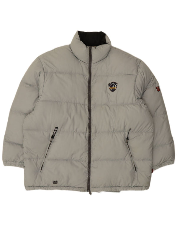 XS Exes Ανδρικό μπουφάν με επένδυση UK 42 XL Γκρι Πολυεστέρας