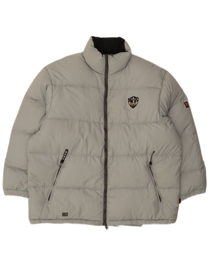 XS Exes Ανδρικό μπουφάν με επένδυση UK 42 XL Γκρι Πολυεστέρας